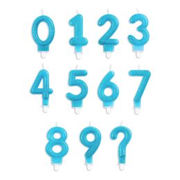 Kakelys Tall Glitter Blå