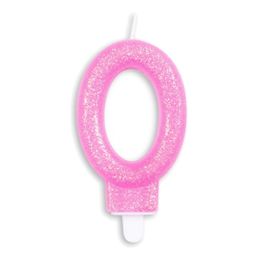 Lysbildefremvisning - Kakelys Tall Glitter Rosa