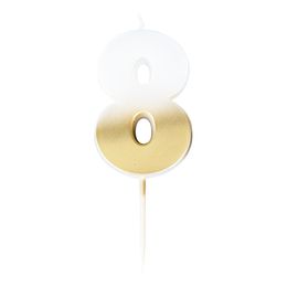 Lysbildefremvisning - Kakelys Tall Gull Ombre