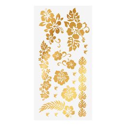 Tatueringar Blommor Guld