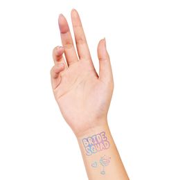 Bildspel - Tatueringar Bride Squad Färgskimrande