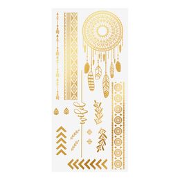 Tatueringar Guld Hippie