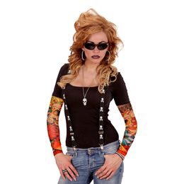 Tatoveringsærmer Skull & Roses