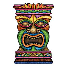 Tiki Pappfigur