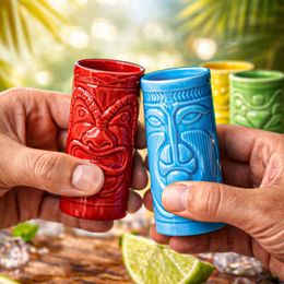 Bildspel - Tiki Shotglas Set