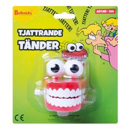 Tjattrande Tänder Skämtartikel