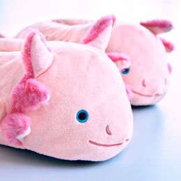 Bildspel - Tofflor Axolotl