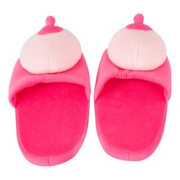 Bildspel - Tofflor med Bröst Rosa