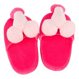 Bildspel - Tofflor med Penis Rosa