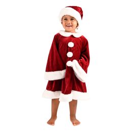 Tomteklänning Barn Maskeraddräkt