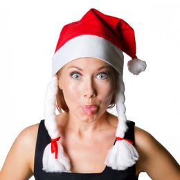 Julenisselue med fletter