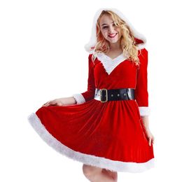 Lysbildefremvisning - Julemorkjole Kostume