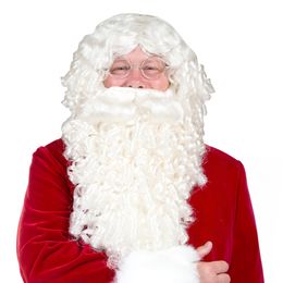 Tomteskägg och Peruk Lockig