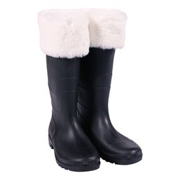 Tomtestövlar Svarta med Päls