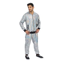 Tracksuit Geometrisk Iridescent Silver