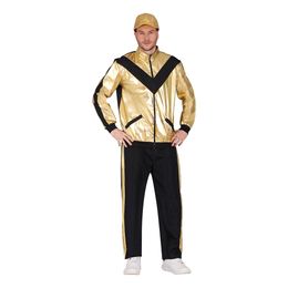 Tracksuit Guld/Svart Maskeraddräkt