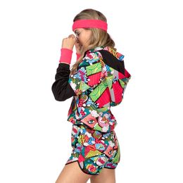 Bildspel - Tracksuit Pop Art Maskeraddräkt