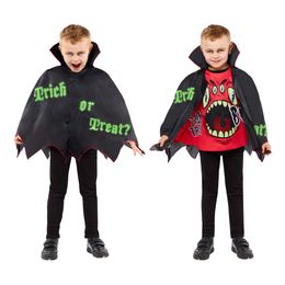 Bildspel - Trick or Treat Monster Cape Maskeraddräkt