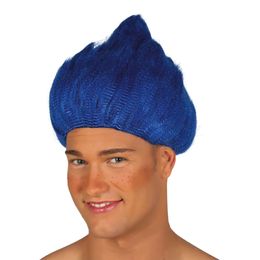 Bildspel - Troll Blå Peruk