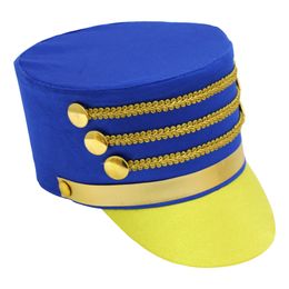 Trumslagarhatt Blå/Gul