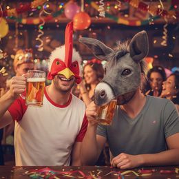 Bildspel - Tupp Halvmask