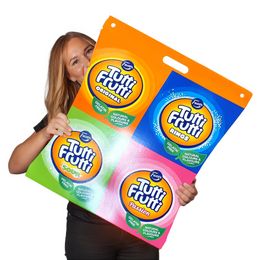 Gigantisk Slik Tutti Frutti