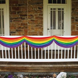 Bildspel - Tygdekoration Regnbåge