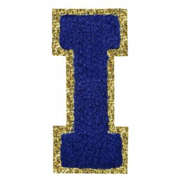 Bildspel - Tygmärke Bokstav Blå