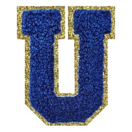 Bildspel - Tygmärke Bokstav Blå