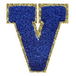 Bildspel - Tygmärke Bokstav Blå