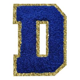 Bildspel - Tygmärke Bokstav Blå