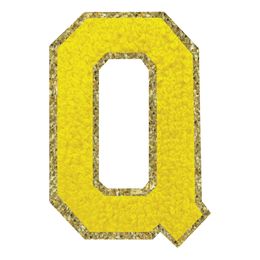 Bildspel - Tygmärke Bokstav Gul