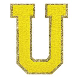 Bildspel - Tygmärke Bokstav Gul