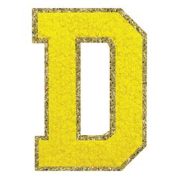 Bildspel - Tygmärke Bokstav Gul