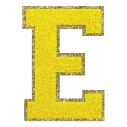 Bildspel - Tygmärke Bokstav Gul