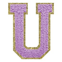 Bildspel - Tygmärke Bokstav Lila