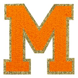 Bildspel - Tygmärke Bokstav Orange