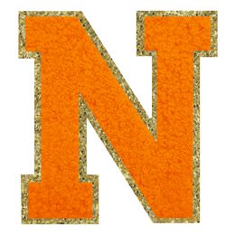 Bildspel - Tygmärke Bokstav Orange