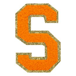 Bildspel - Tygmärke Bokstav Orange