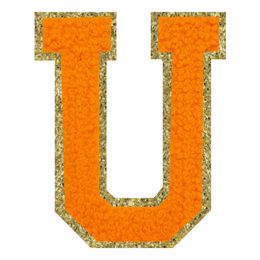 Bildspel - Tygmärke Bokstav Orange