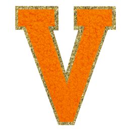 Bildspel - Tygmärke Bokstav Orange