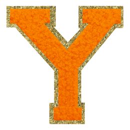 Bildspel - Tygmärke Bokstav Orange