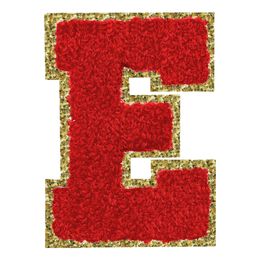 Lysbildefremvisning - Stofmærke Bogstav Rød