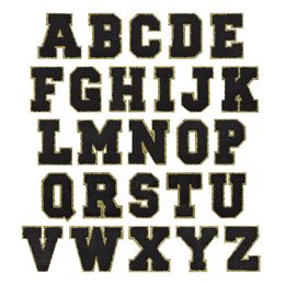 Stoffmerke Svart Bokstav