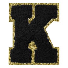 Lysbildefremvisning - Stoffmerke Svart Bokstav