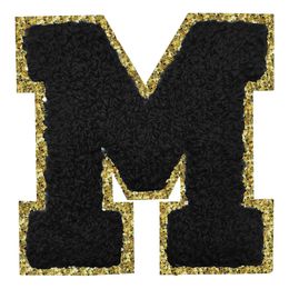 Lysbildefremvisning - Stoffmerke Svart Bokstav