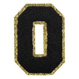 Lysbildefremvisning - Stoffmerke Svart Bokstav