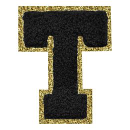 Lysbildefremvisning - Stoffmerke Svart Bokstav