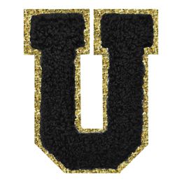 Lysbildefremvisning - Stoffmerke Svart Bokstav