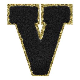 Lysbildefremvisning - Stoffmerke Svart Bokstav